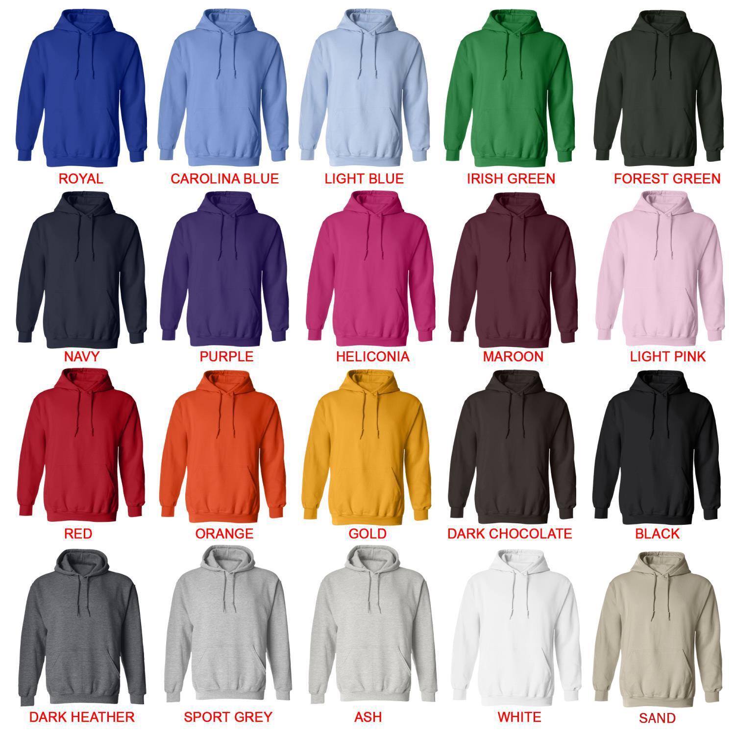 hoodie color chart - Wind Breaker Merch
