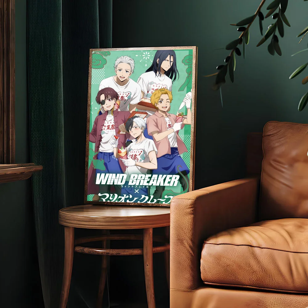 Wind Breaker Sakura Haruka & Nirei Friends Wall Art