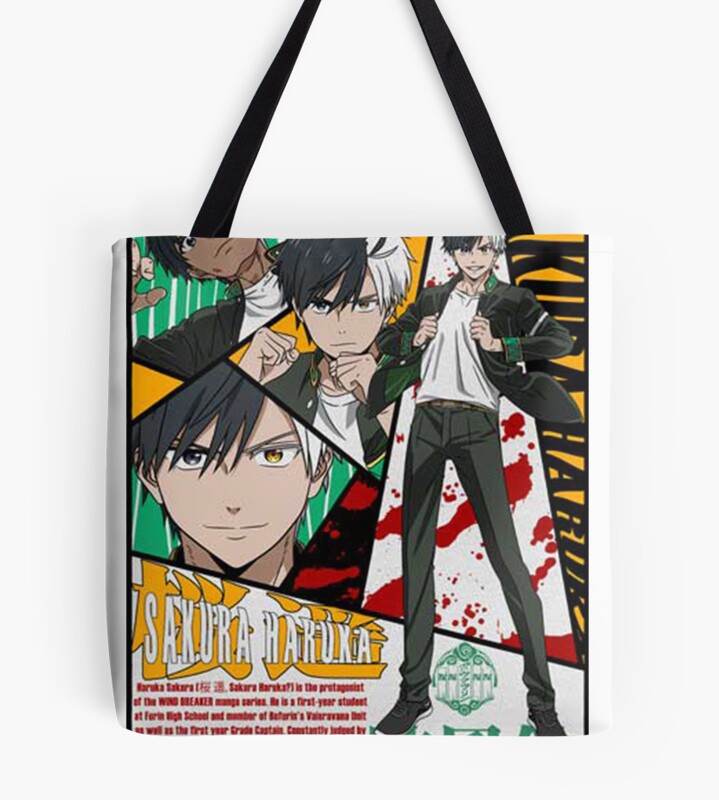 Haruka Sakura Asphalt Rebel Tote Bag