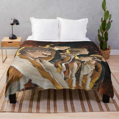 Wind Breaker Shishitoren Vs Bofurin Throw Blanket