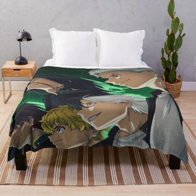 Wind Breaker Main Characters Throw Blanket