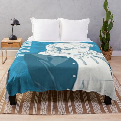 Ren Kaji Wind Breaker Throw Blanket