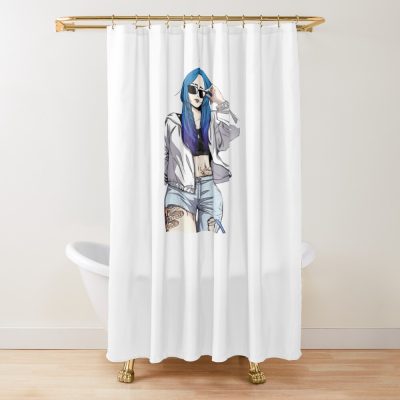 Wind Breaker Quipe Jay Shower Curtain