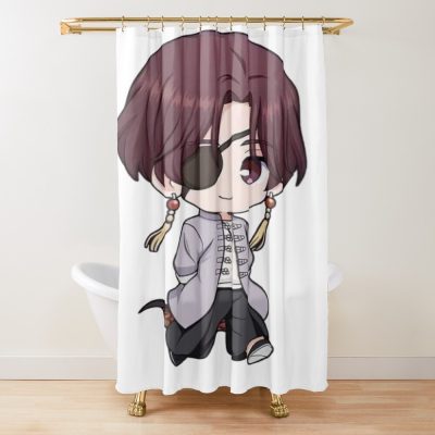 Fast Lane Wind Breaker Shower Curtain