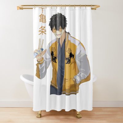 Jo Togame Wind Breaker Shower Curtain