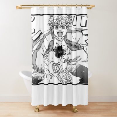 Choji Tomiyama Wind Breaker Shower Curtain