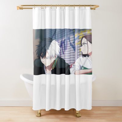 Drift Hunters Tachibana And Sakura Shower Curtain