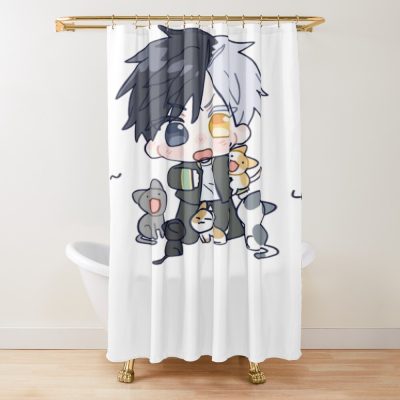 Wind Breaker Storm Rider Shower Curtain
