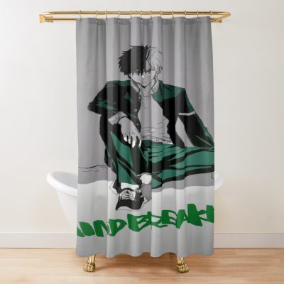 Wind Breaker Speed Demon Shower Curtain