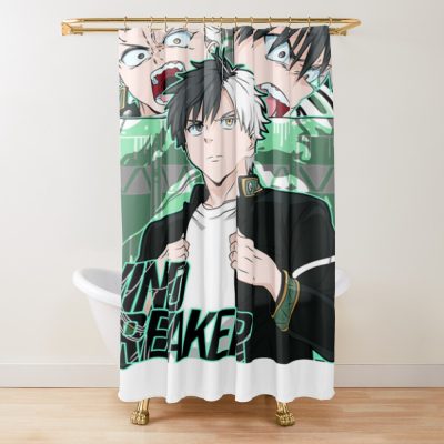 Wind Breaker Comics Styles Shower Curtain