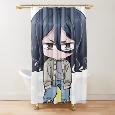 Asphalt Kings Wind Breaker Shower Curtain