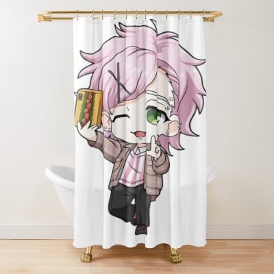 Wind Breaker Street Heat Shower Curtain