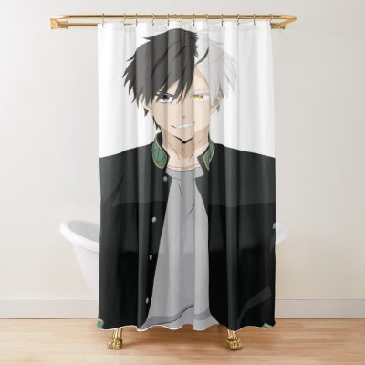 Wind Breaker Wild Track Shower Curtain