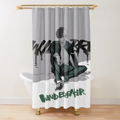 Wind Breaker Haruka Sakura Shower Curtain