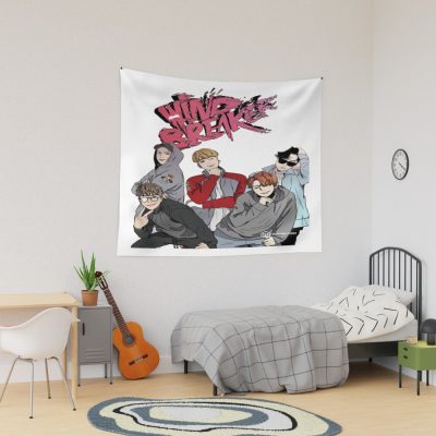 Wind Breaker Silent Dash Tapestry