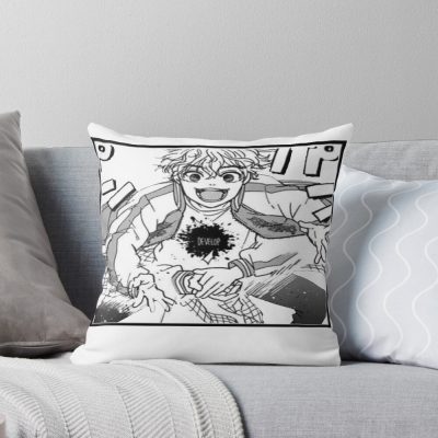 Choji Tomiyama Wind Breaker Throw Pillow