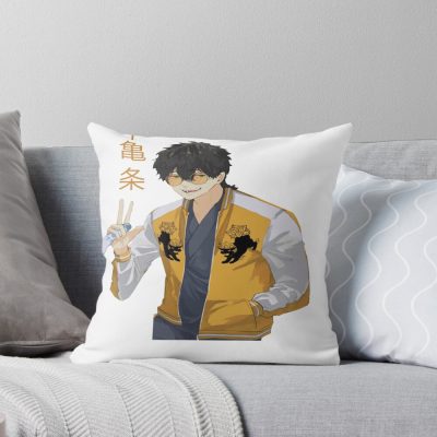 Jo Togame Wind Breaker Throw Pillow
