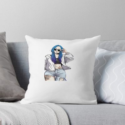 Wind Breaker Quipe Jay Throw Pillow