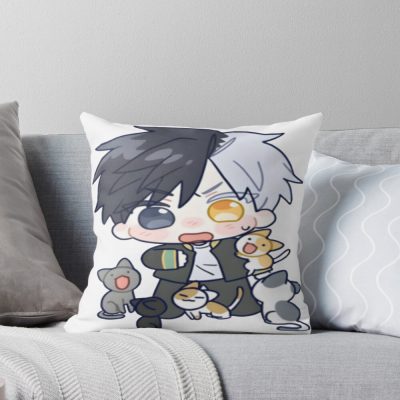 Wind Breaker Style Throw Pillow