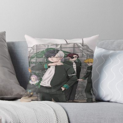 Phantom Ride Wind Breaker Throw Pillow
