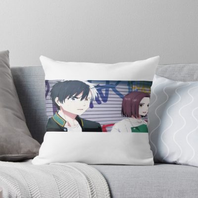Wind Breaker Tachibana And Sakura Throw Pillow