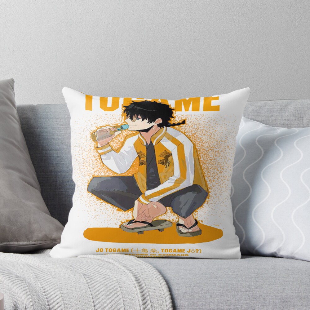 Shadow Rider Jo Togame Throw Pillow