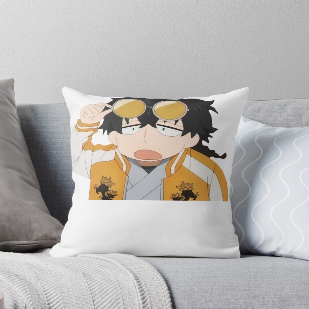 Jo Togame Wind Breaker Throw Pillow