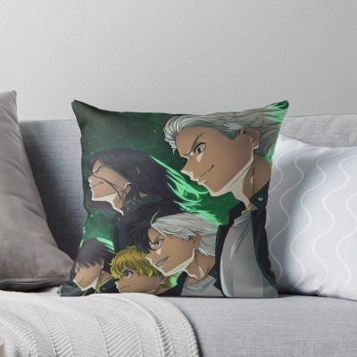 Wind Breaker Main Characters Throw Pillow