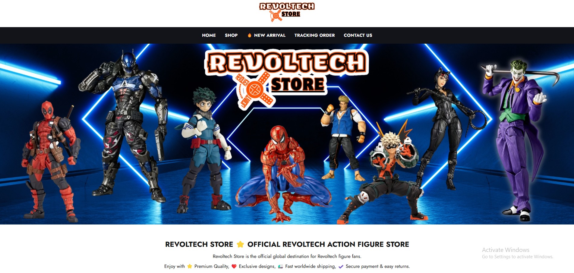 revoltech - Wind Breaker Merch