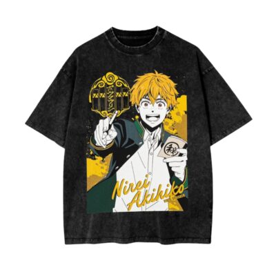 Wind Breaker Nirei Mineral Wash T-Shirt